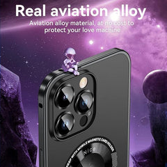 Magnetic Power Safety Metal Phone Case