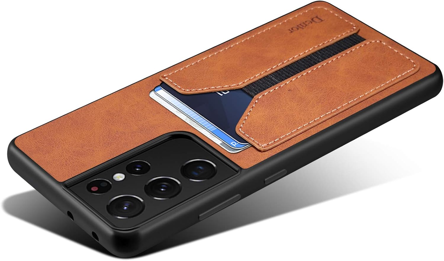 Leather Card Pocket Wallet Phone Case for Samsung Galaxy S20/S21/S22/S23/S24 Series