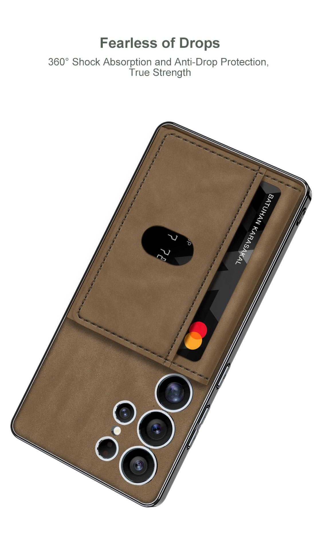 Magnetic Split Wallet Case For Galaxy S25 Ultra