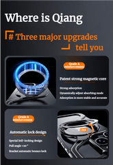 Metal Z Shell With Magnetic Bracket Hollow Heat Dissipation Mobile Phone Case Suitable For iPhone 16/15 Series