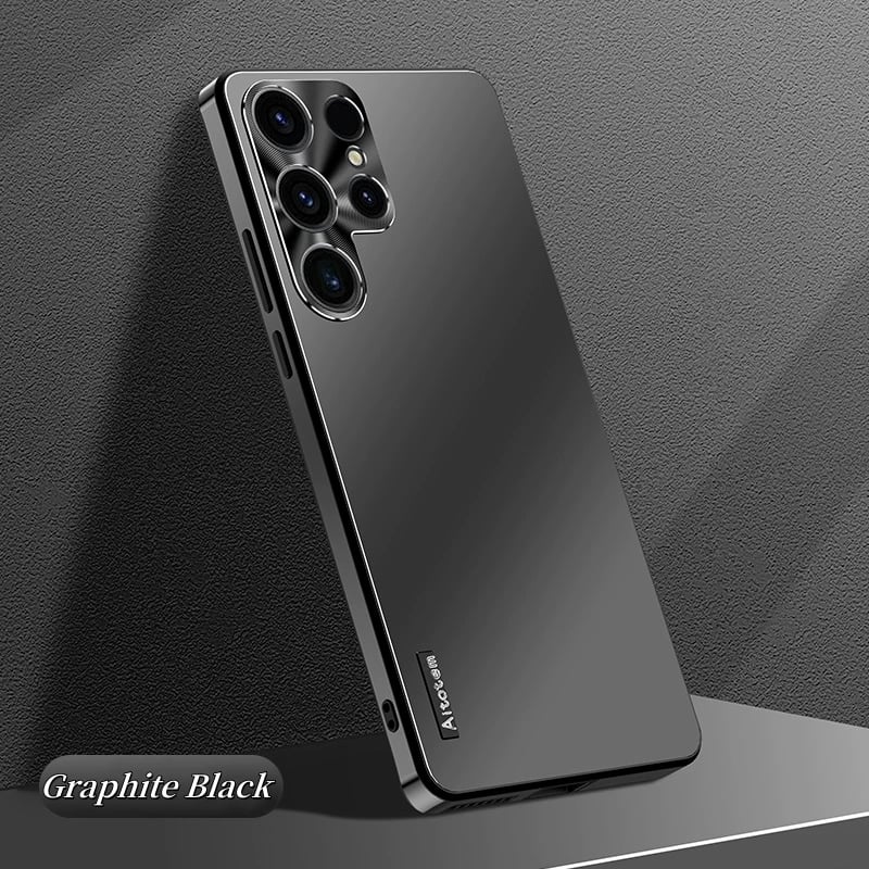 Fashionable Light-sensitive Aurora Metal Lens Soft-edge Mobile Phone Case For Samsung Galaxy S25 S24 S23 S22 S21 Series