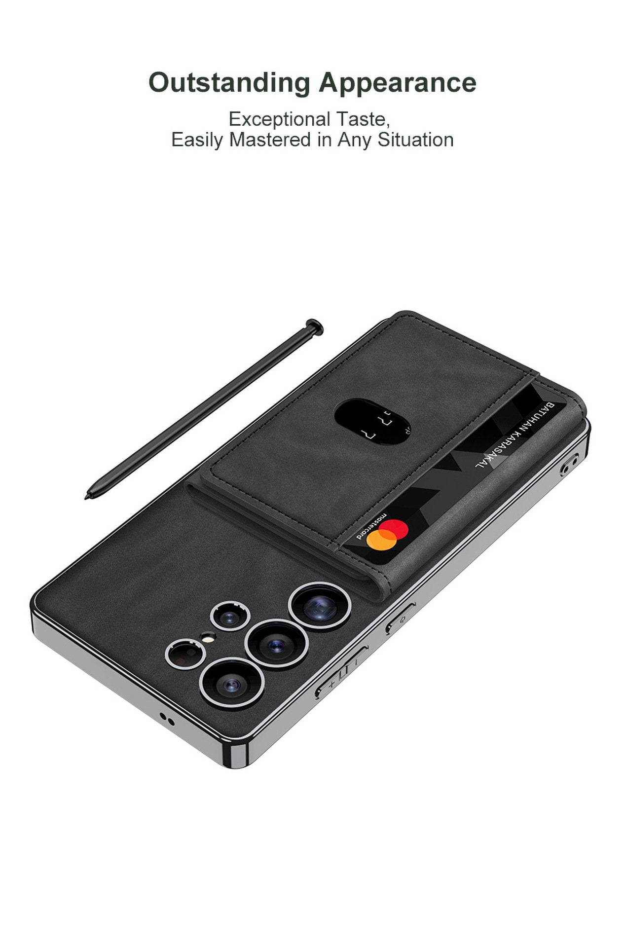 Magnetic Split Wallet Case For Galaxy S25 Ultra