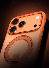 [Made for iPhone 17 Series]Skin-friendly 360° rotating stand case for iPhone 17 series