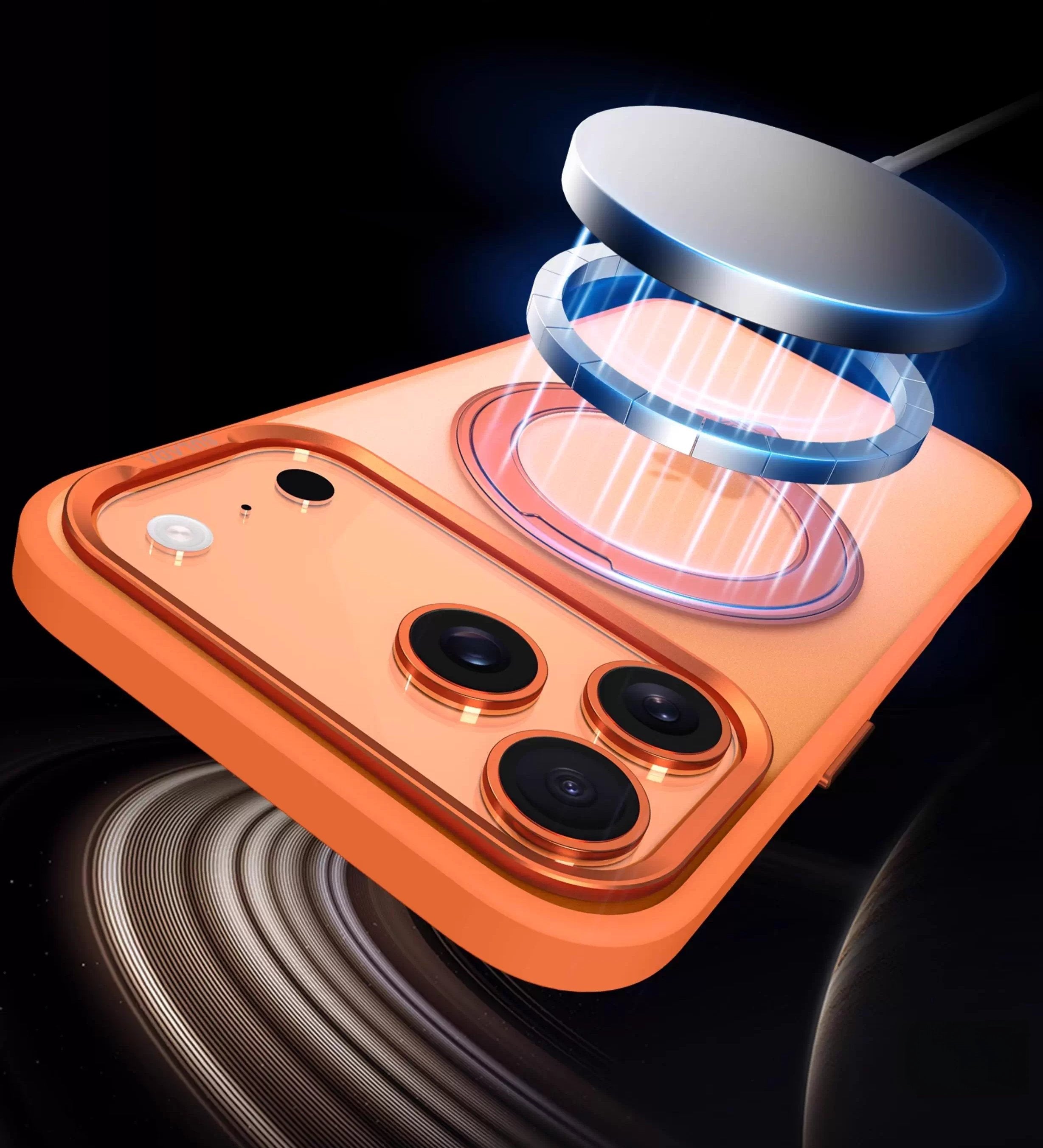 [Made for iPhone 17 Series]Skin-friendly 360° rotating stand case for iPhone 17 series