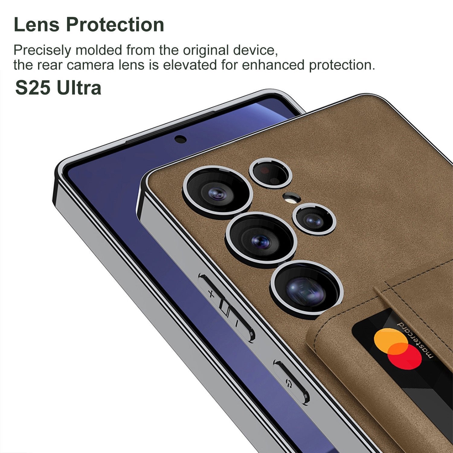 Magnetic Split Wallet Case For Galaxy S25 Ultra