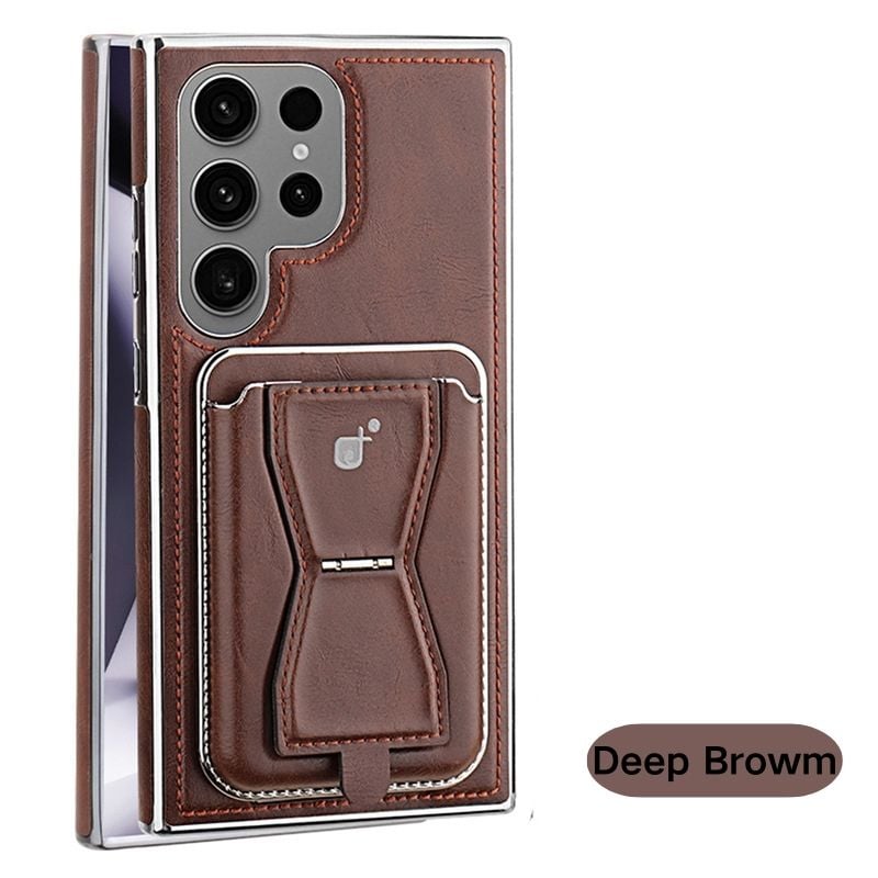 SentimentvalueTM Leather Phone Case, Full-coverage Drop-proof Phone Case For Samsung Galaxy S23 S24 S25 Series With Magnetic Card Holder