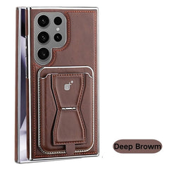 SentimentvalueTM Leather Phone Case, Full-coverage Drop-proof Phone Case For Samsung Galaxy S23 S24 S25 Series With Magnetic Card Holder