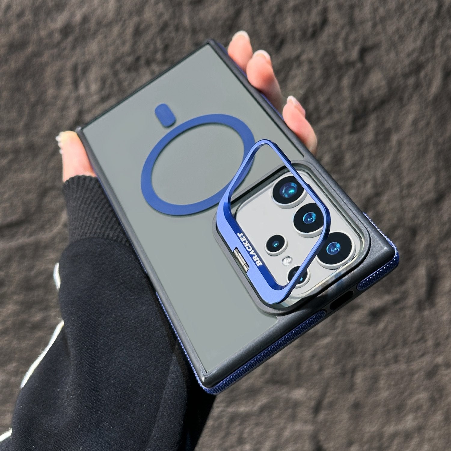 KASCASE |Magnetic Case with Hidden Lens Stand – Galaxy S25 Series