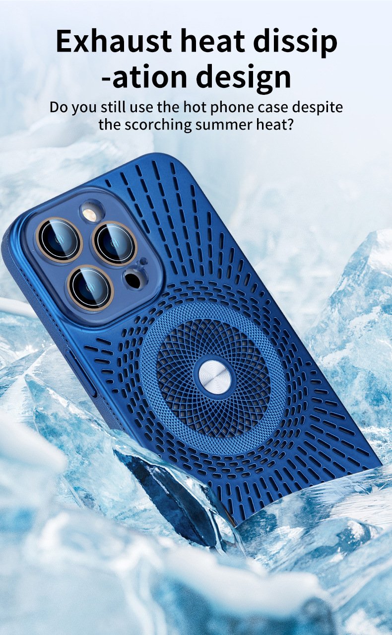 Cool ice-Sensing Hollow Magnetic Heat Absorption Case