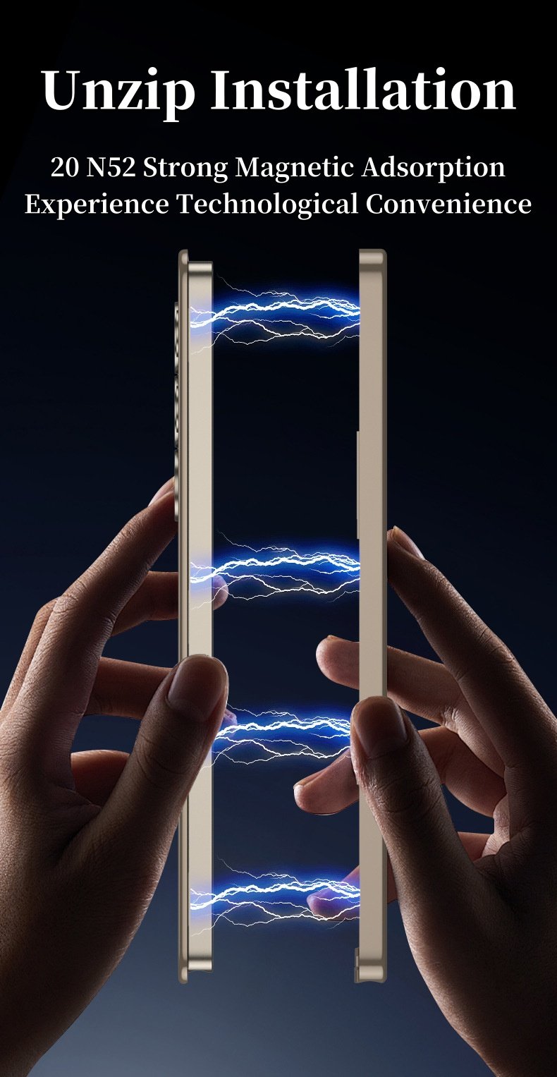 Magnetic 2 in 1 Shockproof Phone Case For Galaxy S25 Ultra