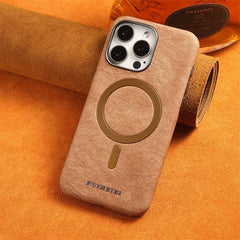 Matte Premium Leather iPhone Case