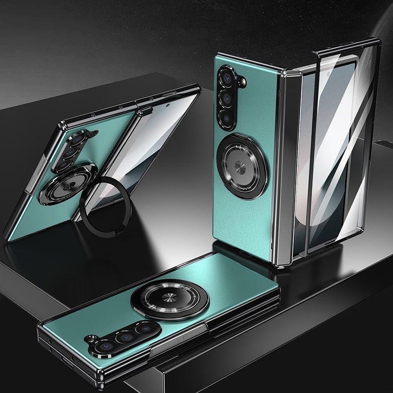 Galaxy Z Fold 3/Galaxy Z Fold 4/Galaxy Z Fold 5/Galaxy Z Fold 6 | 360° Rotating Stand Phone Case