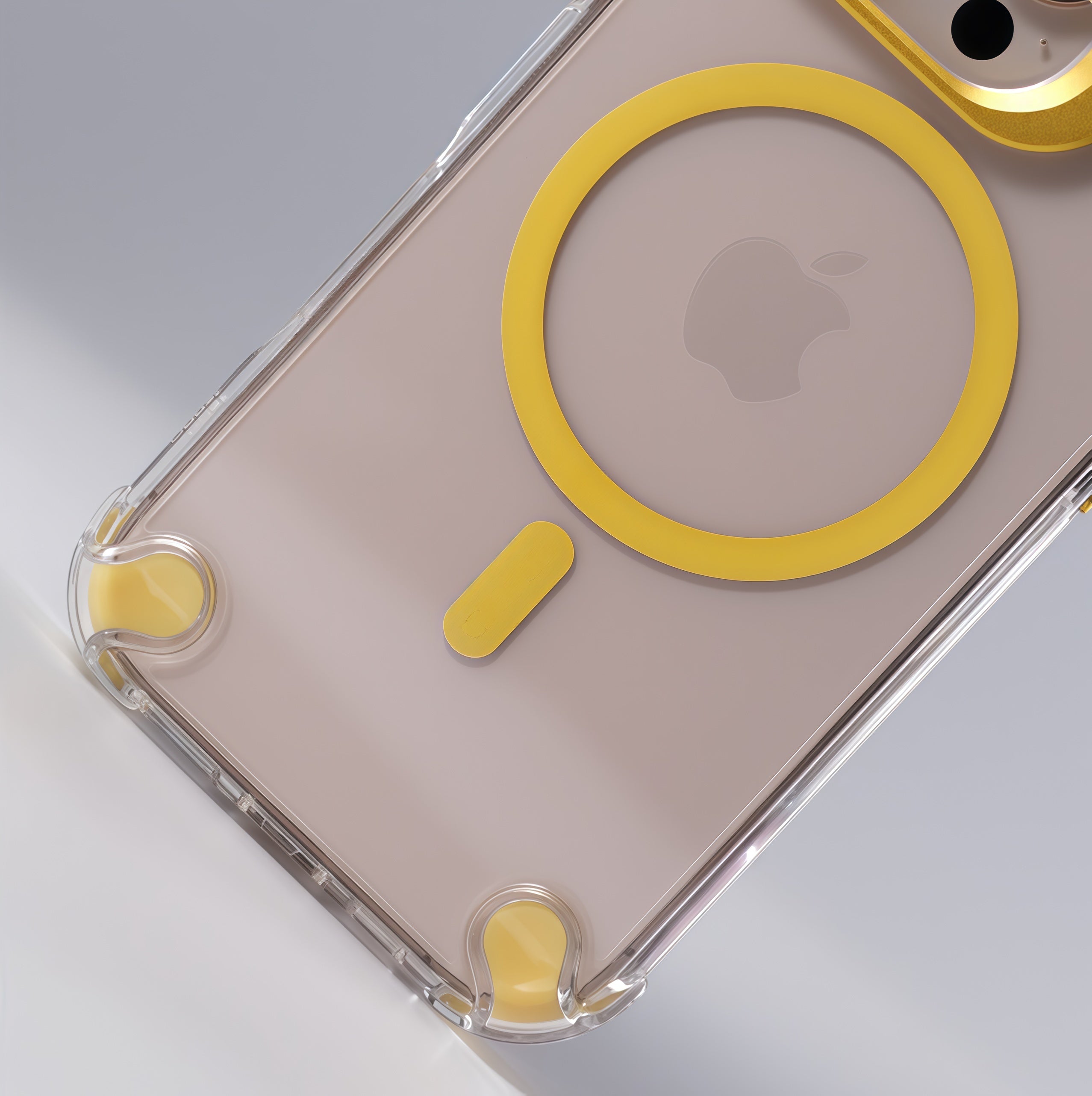 iPhone 17 Series Four-Corner Shockproof Magnetic Lens Case