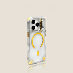 iPhone 17 Series Four-Corner Shockproof Magnetic Lens Case