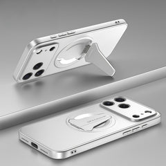 iPhone 17 Series Spaceship Invisible Magnetic Bracket Case