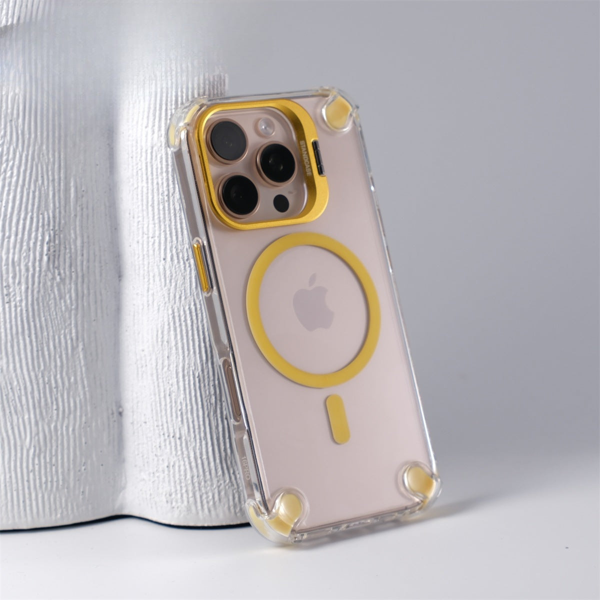 iPhone 17 Series Four-Corner Shockproof Magnetic Lens Case