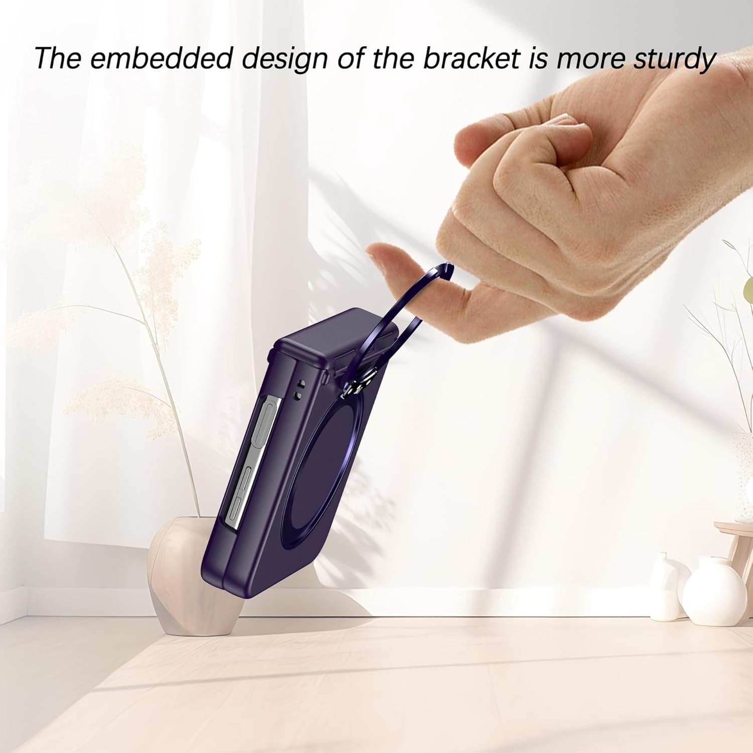 Full Coverage Hinge Shockproof Phone Case For Galaxy Z Flip 3/Galaxy Z Flip 4/Galaxy Z Flip 5/Galaxy Z Flip 6