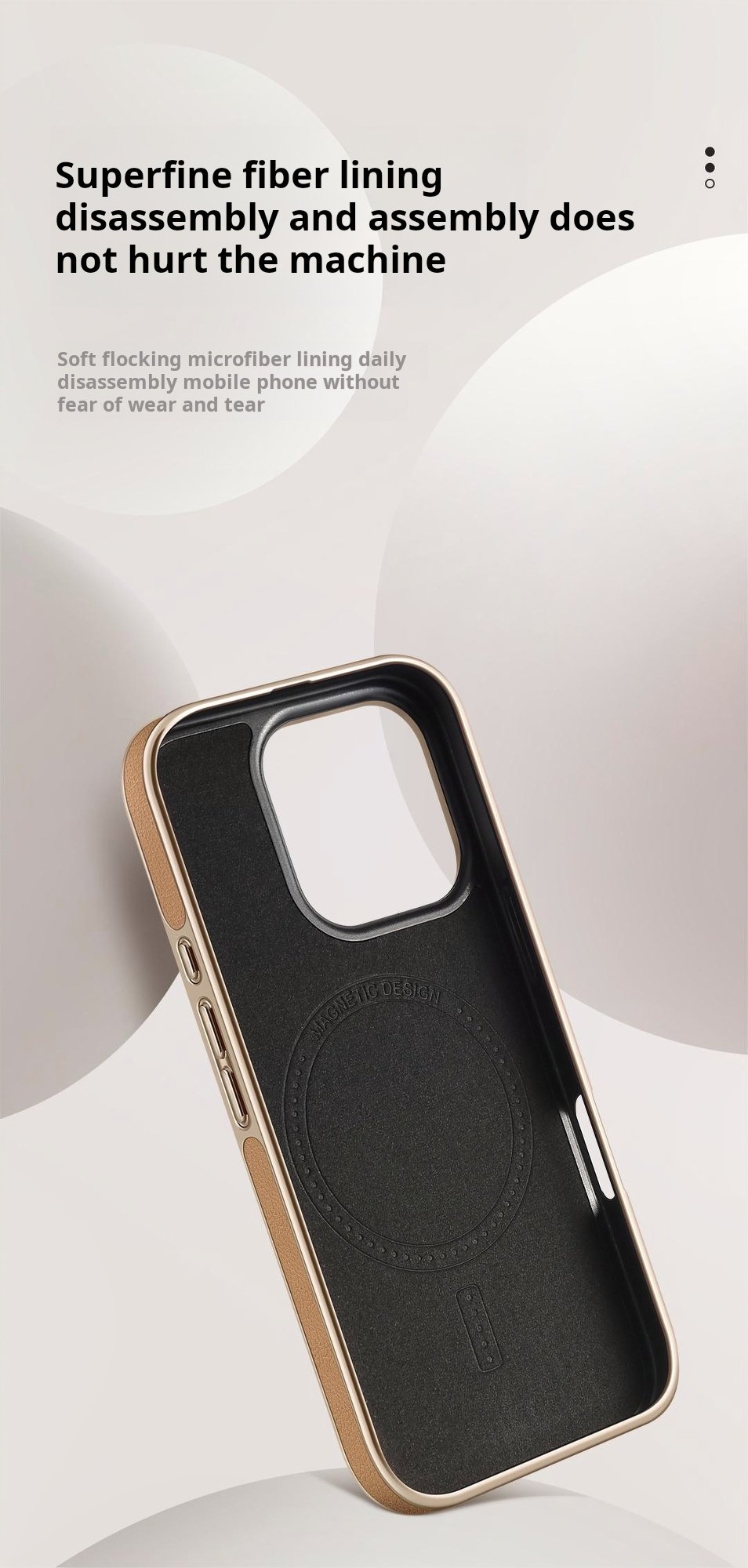 Magnetic Leather Protective Case For iPhone 16/15/14/13 Series
