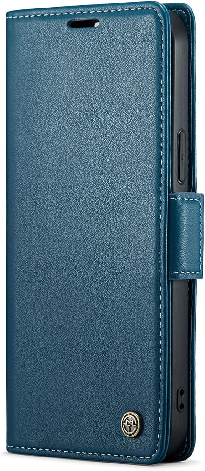 Anti-theft flip phone leather case for Samsung Galaxy S20/S21/S22/S23 series