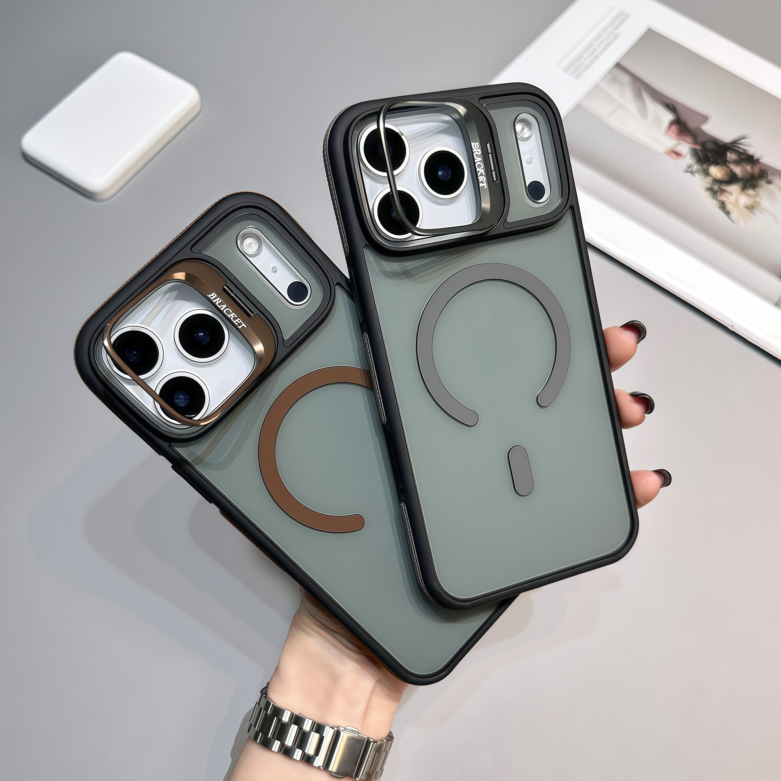 KASCASE | Skin-Feel Magnetic Lens Holder Case