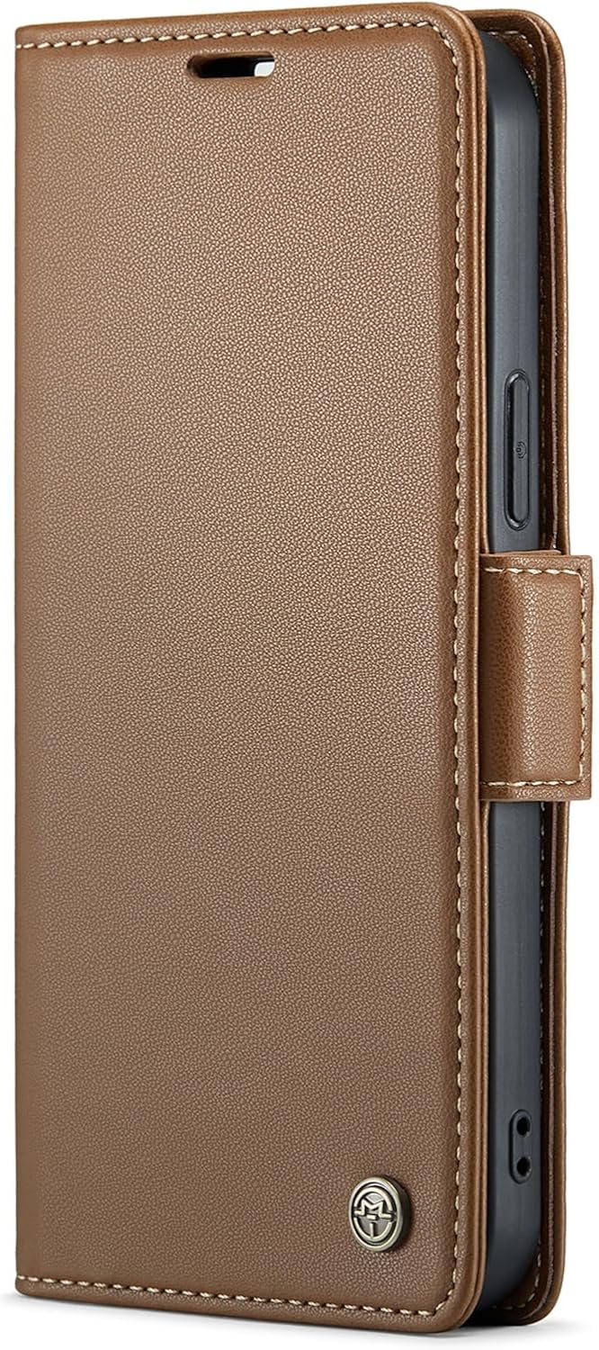 Anti-theft flip phone leather case for Samsung Galaxy S20/S21/S22/S23 series