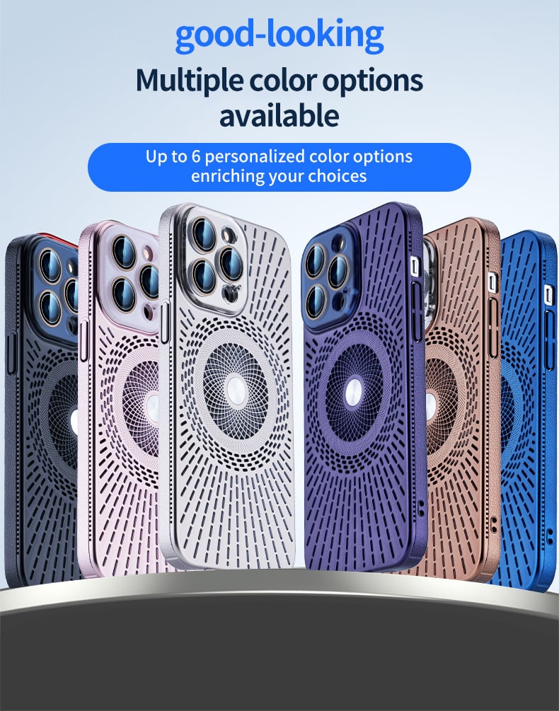 Cool ice-Sensing Hollow Magnetic Heat Absorption Case