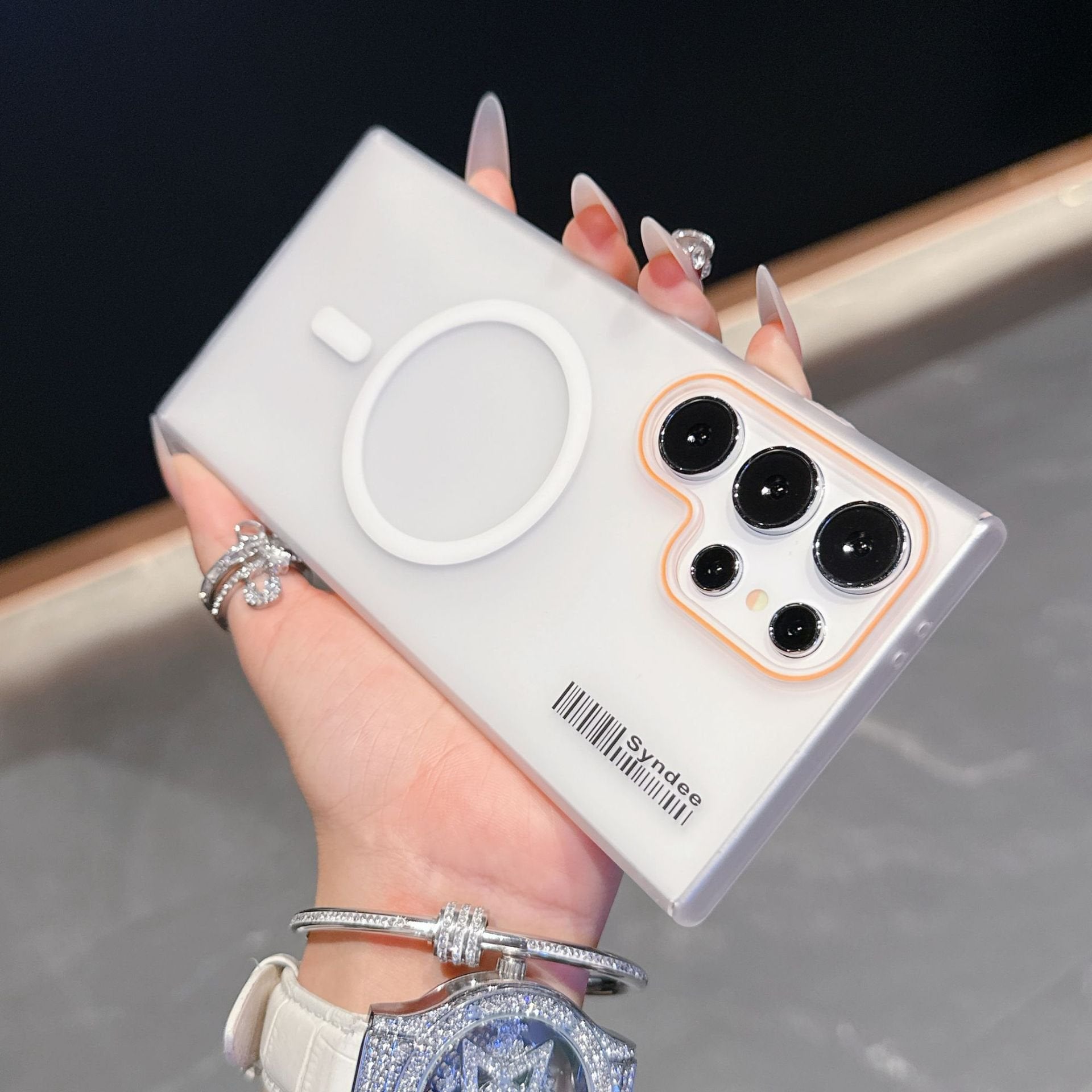 📱 Ultra-Thin Matte PC Magnetic Phone Case For Galaxy S Series