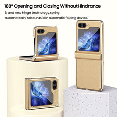 Galaxy Z Flip 3/Galaxy Z Flip 4/Galaxy Z Flip 5 | Luxurious Leather Case