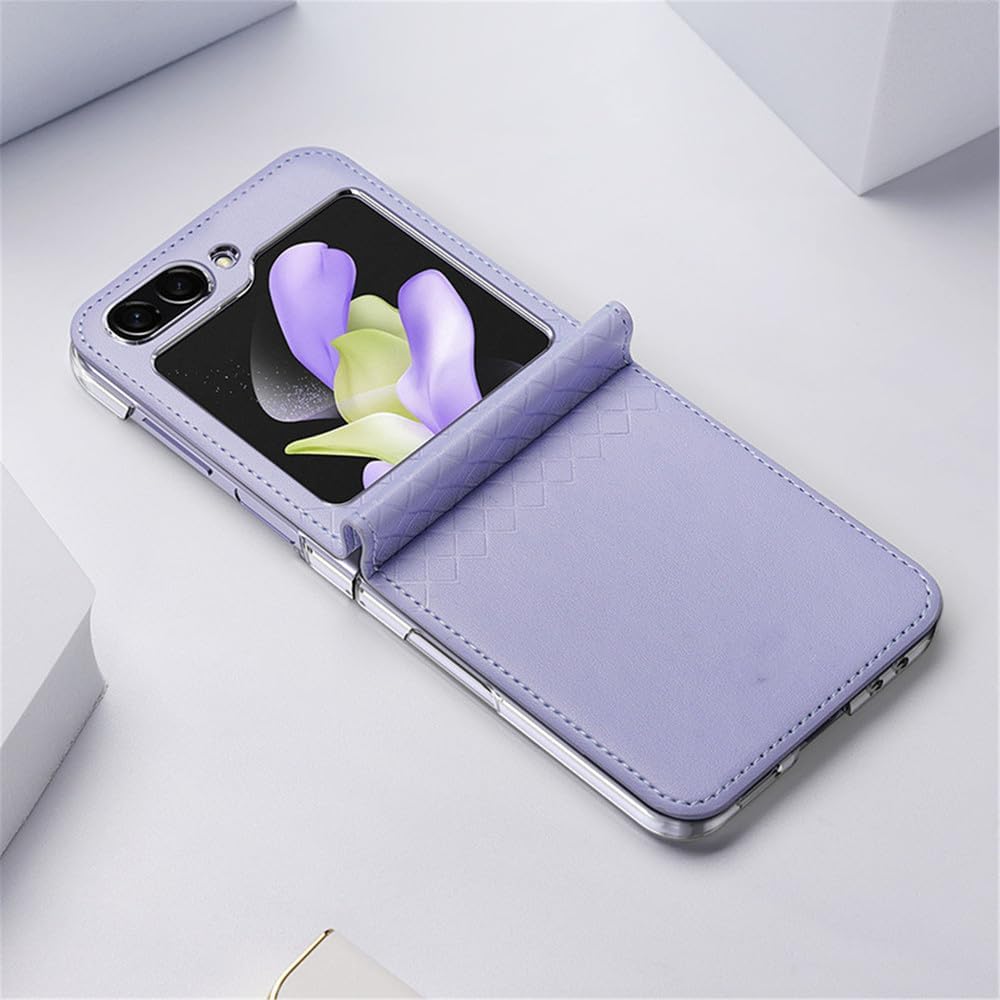 Fashionable mobile phone case for Galaxy Z Flip 5/Galaxy Z Flip 6, all-inclusive protective cover integrated back cover