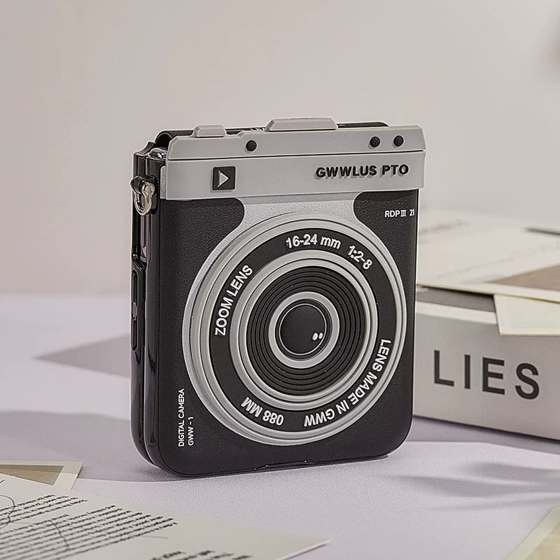 📸 Camera Design Retractable Hinge Full Protective Case for Galaxy Z Flip 5/Galaxy Z Flip 6