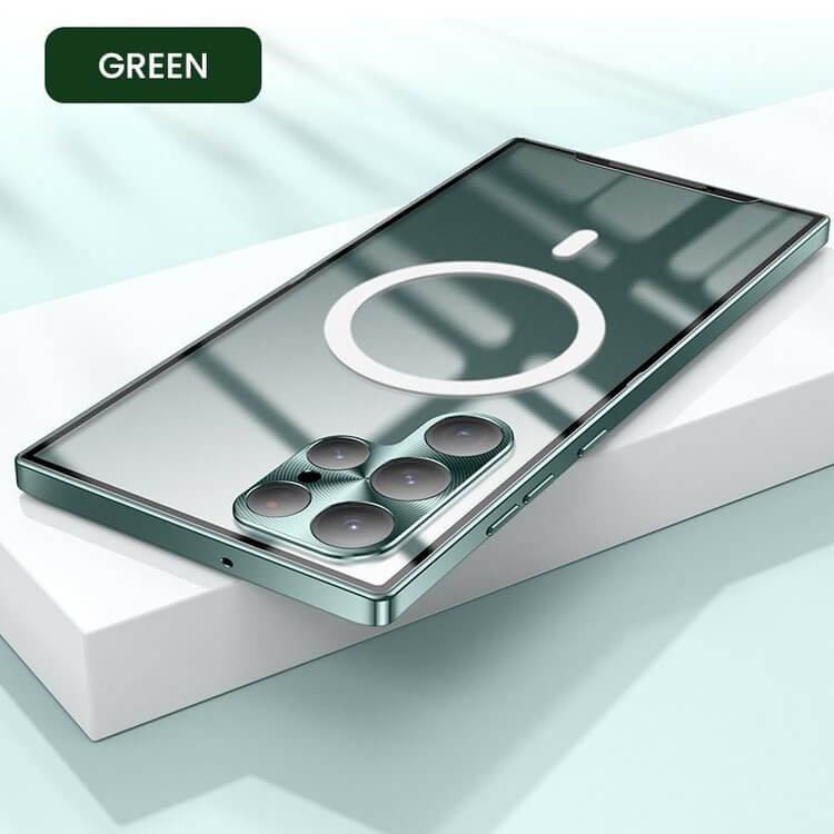 Magnetic Magsafe Metal Case For Samsung Galaxy S24/S23/S22/S21 Series