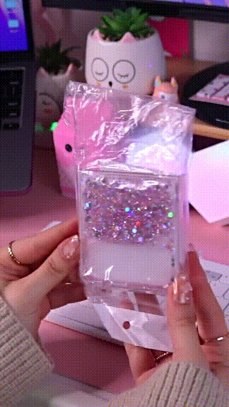 For Galaxy Z Flip 3 / Galaxy Z Flip 4 / Galaxy Z Flip 5 / Galaxy Z Flip 6 Clear Case, Soft Clear Flexible Rubber Glitter Sparkle Case Corners Shockproof Protective Cover