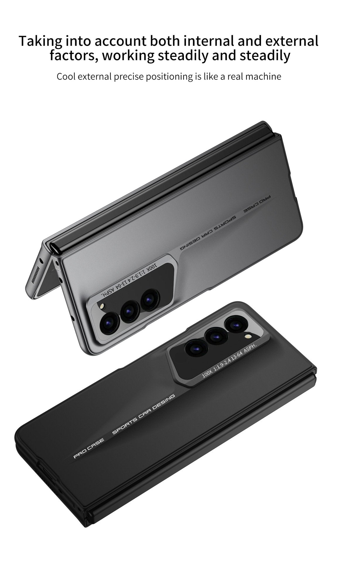 Luxury All-inclusive Anti-fall Protective Phone Case For Galaxy Z Fold 3/Galaxy Z Fold 4/Galaxy Z Fold 5/Galaxy Z Fold 6