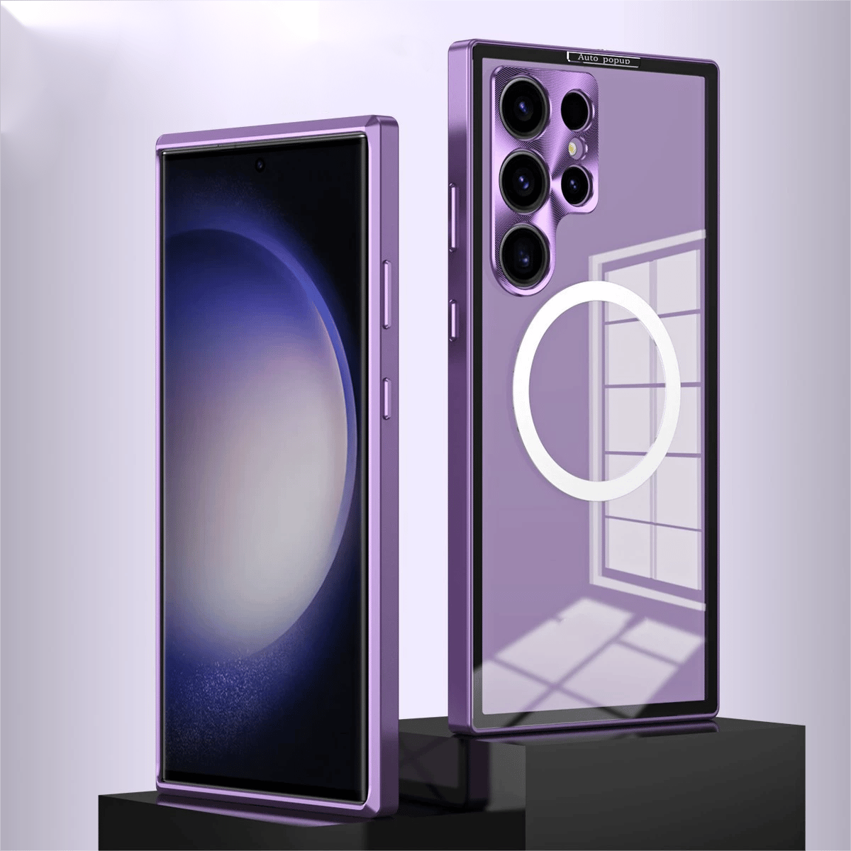 Sleek Aluminum Frame Phone Case For Samsung Galaxy S22/23/24 Series