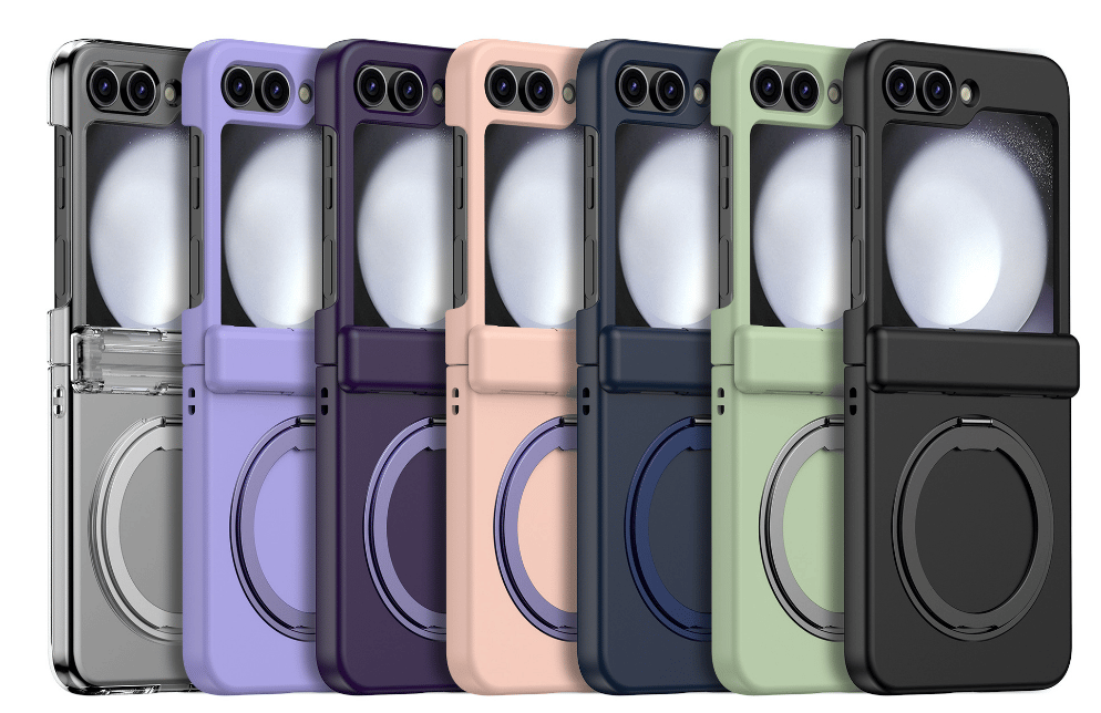 Full Coverage Hinge Shockproof Phone Case For Galaxy Z Flip 3/Galaxy Z Flip 4/Galaxy Z Flip 5/Galaxy Z Flip 6