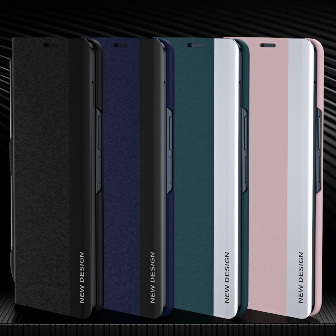 For Galaxy Z Fold 3/Galaxy Z Fold 4/Galaxy Z Fold 5/Galaxy Z Fold 6, the Flip Stand Case with Pen Slot