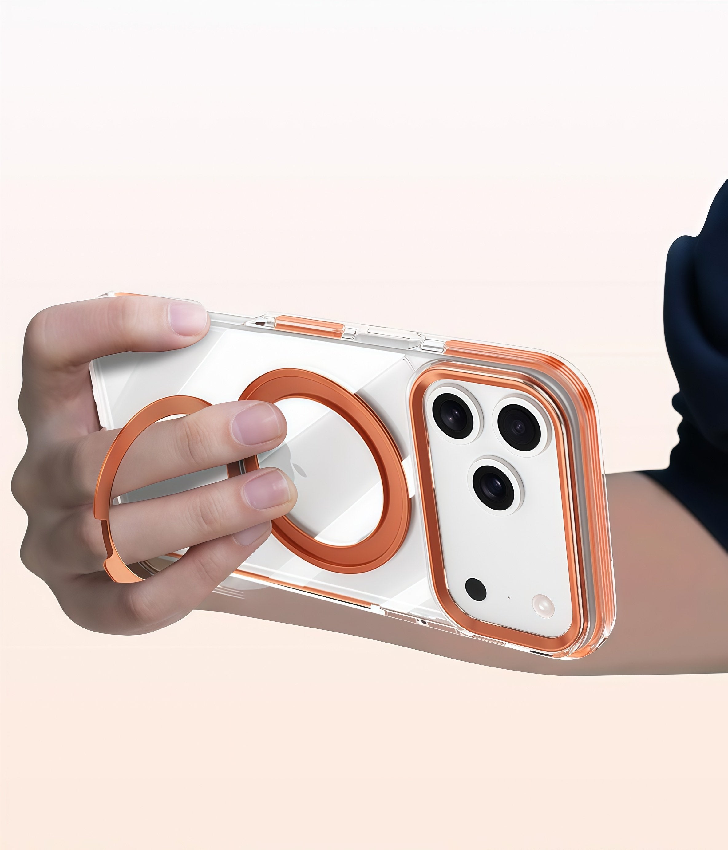 KASCASE | iPhone 17 Series 360° Rotating Gear Stand Case