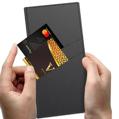 Samsung Galaxy S24 Ultra & Samsung Galaxy S23 Ultra | Stand Flip Leather Case (Only Case)