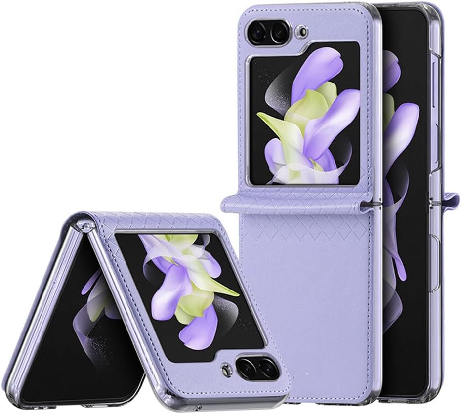 Fashionable mobile phone case for Galaxy Z Flip 5/Galaxy Z Flip 6, all-inclusive protective cover integrated back cover