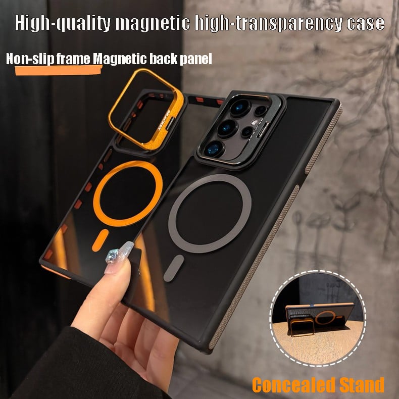 KASCASE |Magnetic Case with Hidden Lens Stand – Galaxy S25 Series