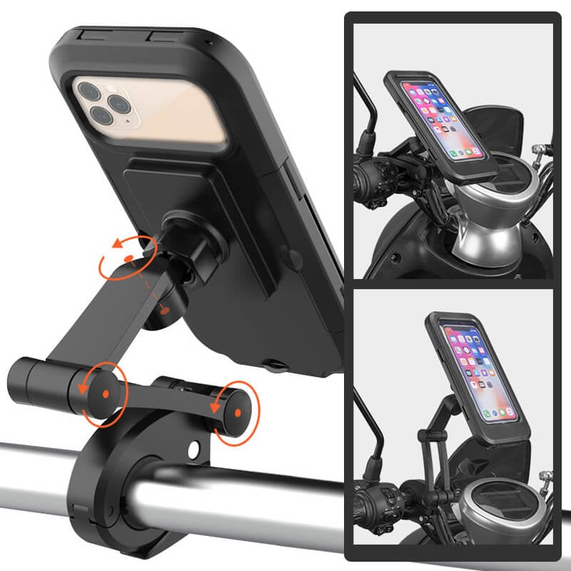 📱 Waterproof case for phone on motorbike