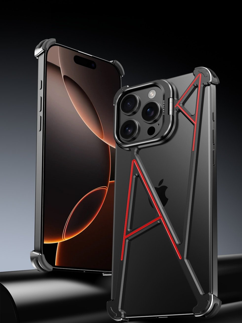 KASCASE A-Shaped Metal Lens Case