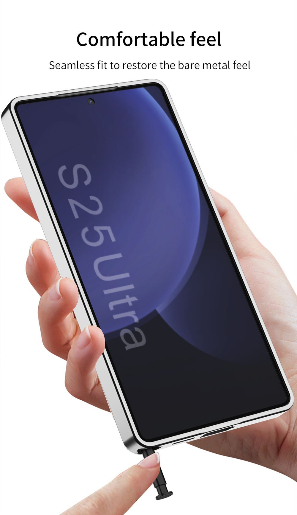 Electroplating leather supercar mobile phone case for Galaxy S25 Series(Only case)