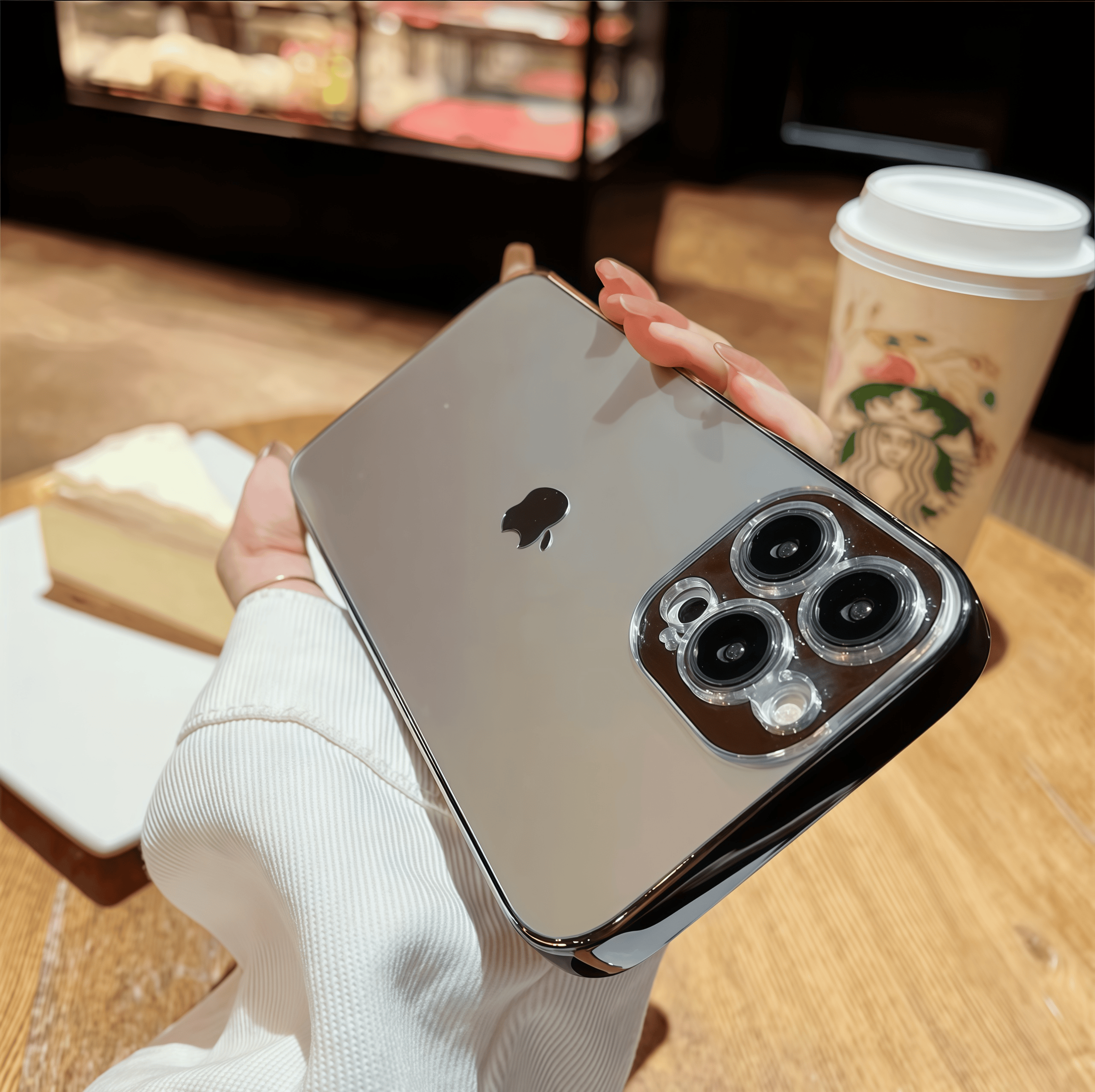 KASCASE | AG Lens Film Electroplated Frame Case