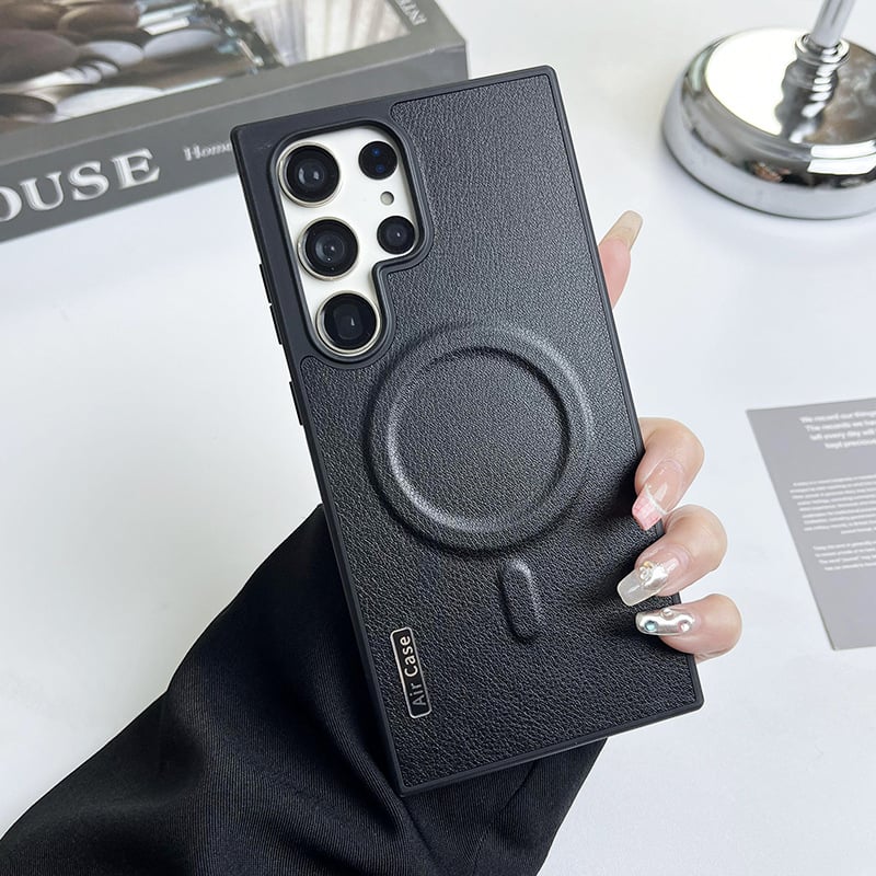 Lens Metal Frame Drop Protection Magnetic Attachment Case For Samsung Galaxy S22/S23/S24 Series