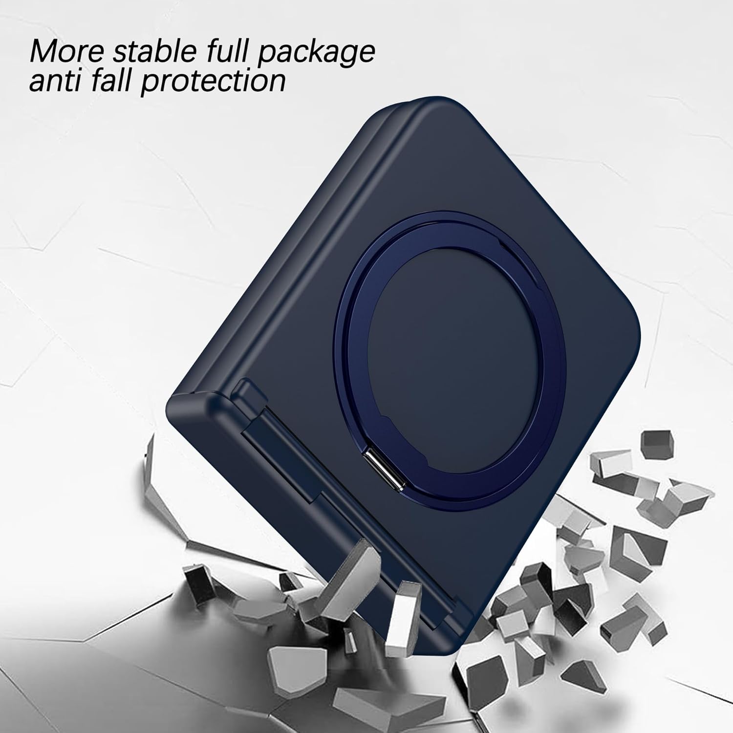 Full Coverage Hinge Shockproof Phone Case For Galaxy Z Flip 3/Galaxy Z Flip 4/Galaxy Z Flip 5/Galaxy Z Flip 6