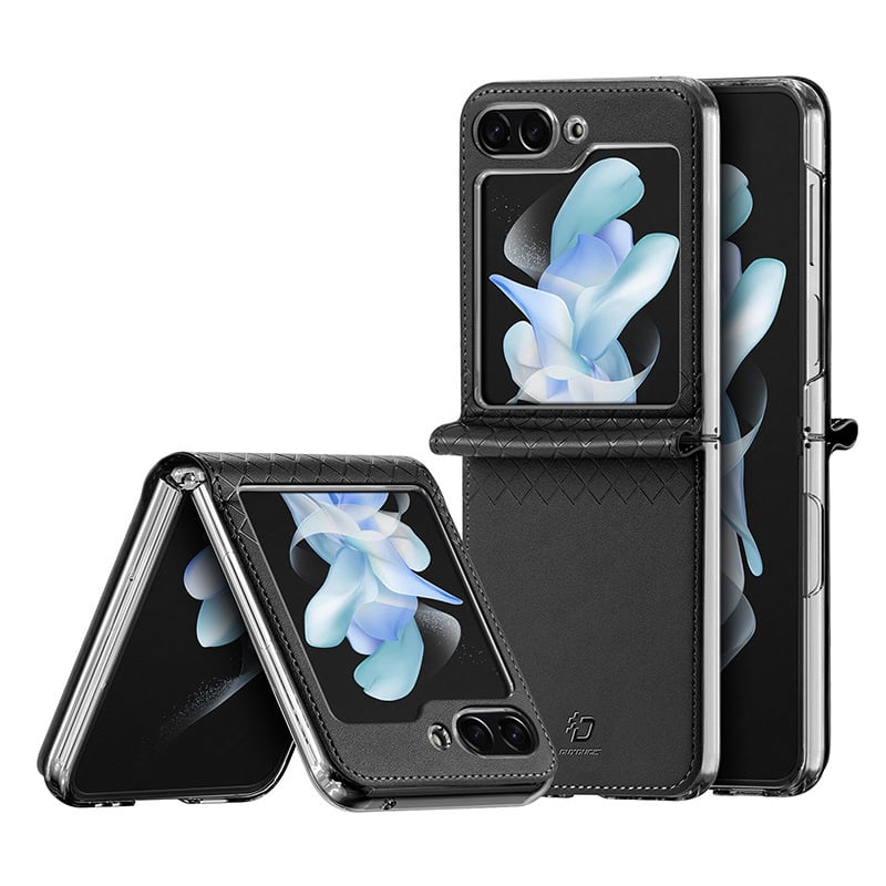 Fashionable mobile phone case for Galaxy Z Flip 5/Galaxy Z Flip 6, all-inclusive protective cover integrated back cover