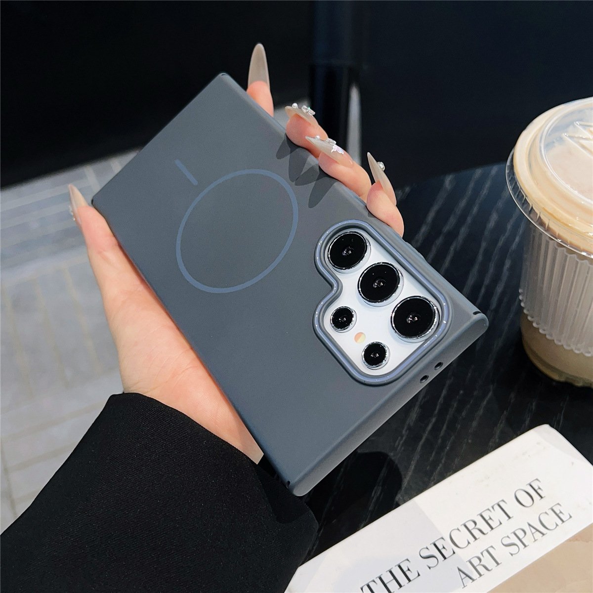 Soft-Touch Magnetic Case – Ultra-Slim, Lightweight & Drop-Resistant For Galaxy S25 S24 S23 S22 Series