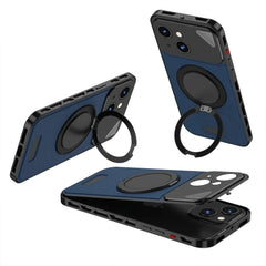 SentimentvalueTM Metal Magnetic Leather Case For iPhone 16/15/14/13 Series