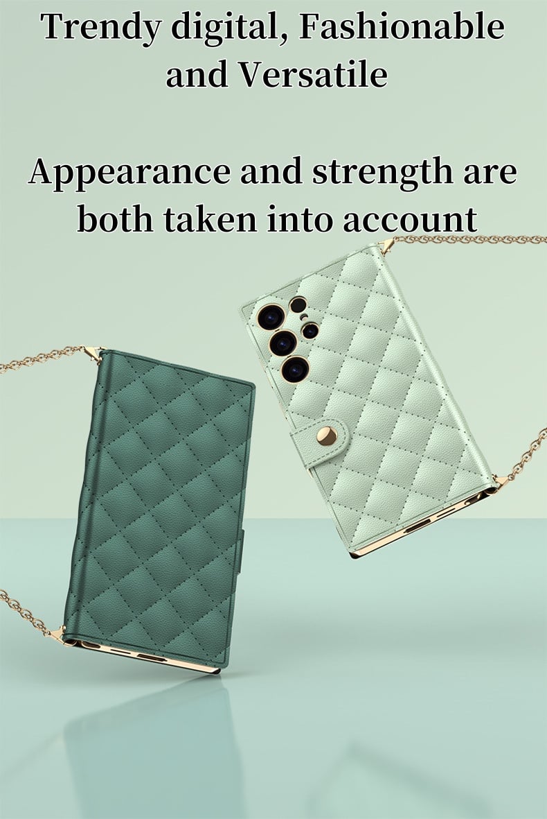 [💥New Arrivals💥]Diamond Pattern Card Flip Leather Case For Samsung Galaxy S25 Ultra/Samsung Galaxy S24 Ultra/Samsung Galaxy S23 Ultra